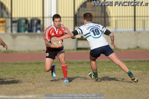 2014-11-02 CUS PoliMi Rugby-ASRugby Milano 0802